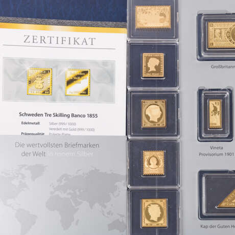 The most valuable stamps in the world in silver PP - photo 4
