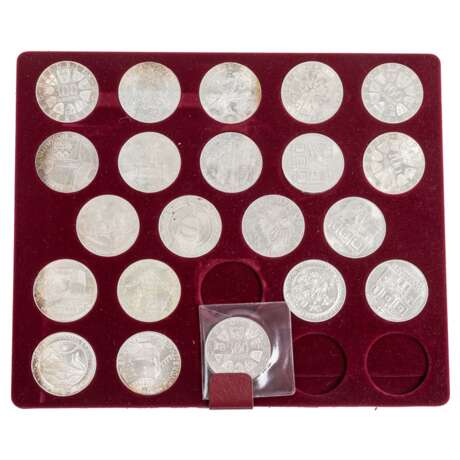 Austria / Collection with commemorative coins in original coin box - фото 2