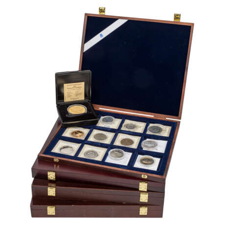 Composition coins and medals with SILVER - - photo 1