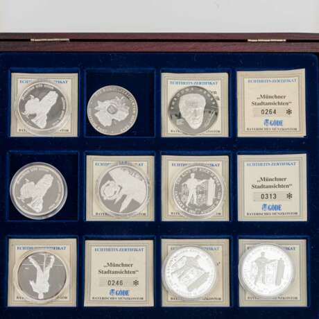 Composition coins and medals with SILVER - - photo 3
