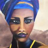 “The woman in the turban” Canvas Oil paint Impressionist 2018 - photo 1