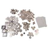 Mixed assortment coins and medals, with SILVER - - photo 1