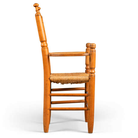 A PAIR OF EUROPEAN TURNED FRUITWOOD CHAIRS - фото 6