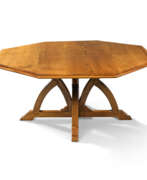 Gothic Revival. A MODERN WALNUT OCTAGONAL LARGE CENTRE TABLE