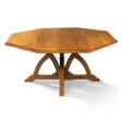 A MODERN WALNUT OCTAGONAL LARGE CENTRE TABLE - Auction prices