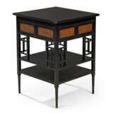 AN AESTHETIC MOVEMENT EBONISED AND SYCAMORE OCCASIONAL TABLE - photo 3