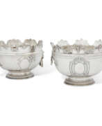 D. & J. Wellby. A VICTORIAN SILVER MONTEITH AND A GEORGE V SILVER MONTEITH
