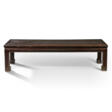 A CHINESE AUBERGINE-LACQUERED ELM LOW TABLE - Auktionsarchiv