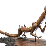 A JAPANESE BOXWOOD LARGE ARTICULATED DRAGON - Foto 2