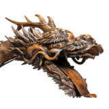 A JAPANESE BOXWOOD LARGE ARTICULATED DRAGON - Foto 6
