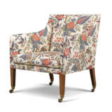 A GEORGE III-STYLE STAINED BEECH ARMCHAIR - photo 2