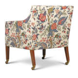 A GEORGE III-STYLE STAINED BEECH ARMCHAIR - photo 4
