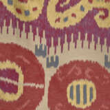 TWO VINTAGE SILK IKAT CURTAINS - Foto 2