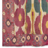 TWO VINTAGE SILK IKAT CURTAINS - Foto 7
