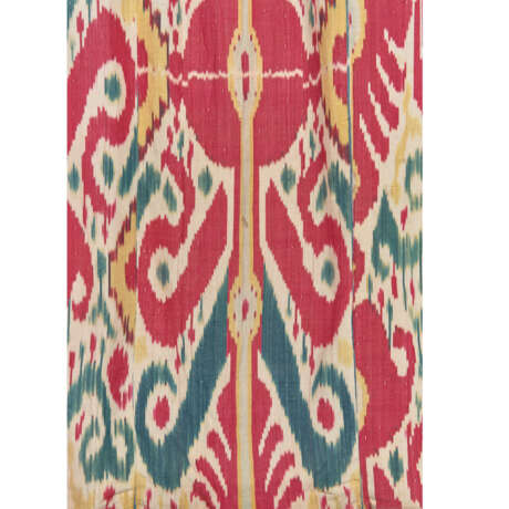 TWO VINTAGE SILK IKAT CURTAINS - фото 9