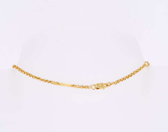 Gold Braid Necklace - фото 2