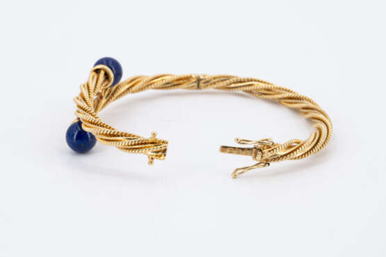 Lapis Lazuli Set: Bangle, Ring, Brooch - photo 3