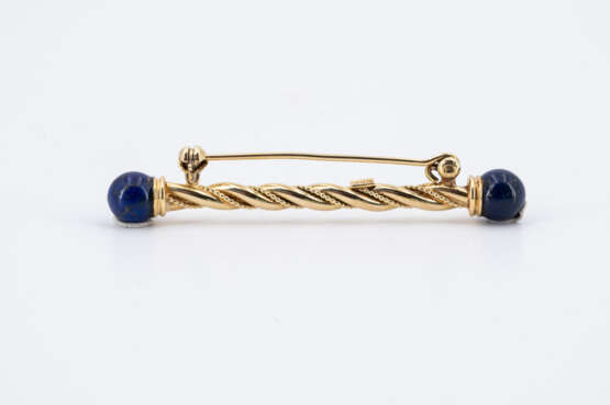 Lapis Lazuli Set: Bangle, Ring, Brooch - фото 9