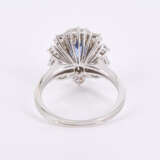 Sapphire Diamond Ring - Foto 3