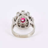 Gemstone Diamond Ring - photo 3