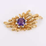 Amethyst Diamond Brooch - Foto 1