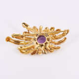 Amethyst Diamond Brooch - Foto 3