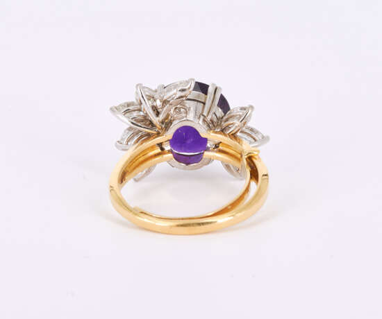 Amethyst Diamond Ring - Foto 3