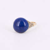 Lapis Lazuli Diamond Ring - photo 1