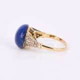 Lapis Lazuli Diamond Ring - Foto 2