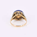 Lapis Lazuli Diamond Ring - photo 3