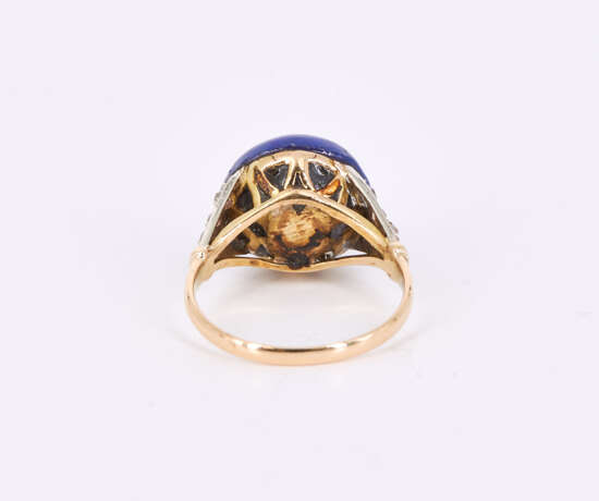 Lapis Lazuli Diamond Ring - Foto 3