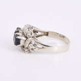 Sapphire Diamond Ring - Foto 2