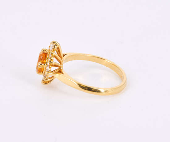 Sapphire Diamond Ring - Foto 2