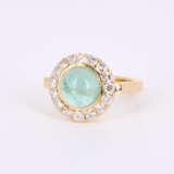 Gemstone Diamond Ring - фото 1