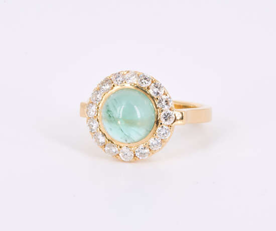 Gemstone Diamond Ring - фото 1