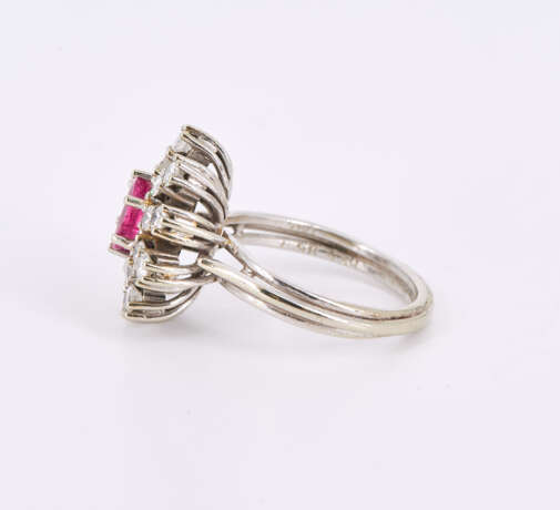 Ruby Diamond Ring - photo 2