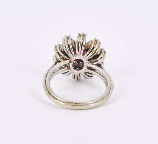 Ruby Diamond Ring - фото 3