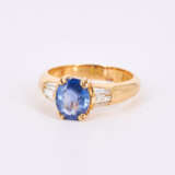 Sapphire Diamond Ring - Foto 1