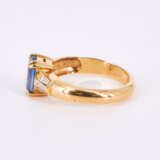 Sapphire Diamond Ring - фото 2