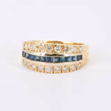 Gemstone Diamond Ring - photo 1