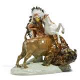 Indianer auf Pferd - фото 1