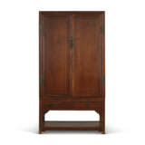 A HUANGHUALI SQUARE-CORNER RECTANGULAR CABINET AND STAND - photo 1