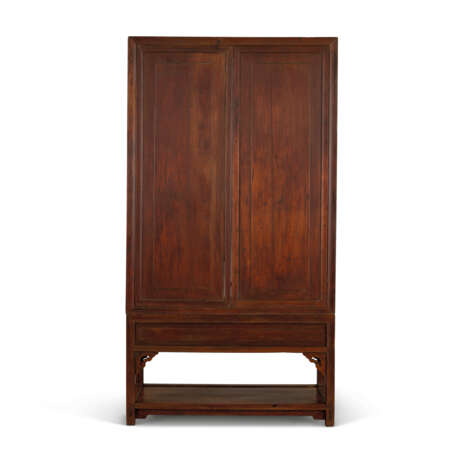 A HUANGHUALI SQUARE-CORNER RECTANGULAR CABINET AND STAND - фото 4