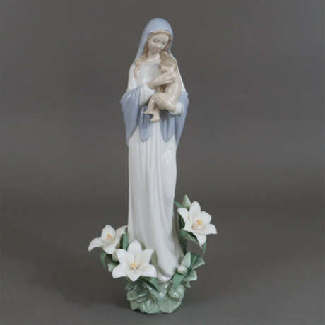 Porzellanfigur "Madonna der Blumen" - Lladro, S - Foto 1