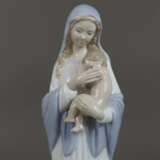 Porzellanfigur "Madonna der Blumen" - Lladro, S - фото 4