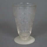 Vier Gläser - 19. Jh./um 1900, farbloses Glas, - фото 4