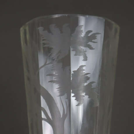 Vier Gläser - 19. Jh./um 1900, farbloses Glas, - Foto 10