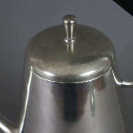 Mid-Century Kaffeekanne - um 1940/50, Weißmetal - Foto 2