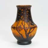 Vase mit abendlicher Seenlandschaft - Foto 1
