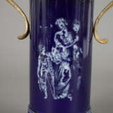 Zwei Ziervasen - um 1900, Porzellan/Keramik mit - photo 4